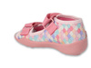 Kapcie dziecięce Befado 342P060 sandałki dziewczęce skórzana wkładka