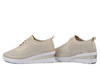 Sneakersy damskie beżowe T.Sokolski W25-150 półbuty skórzane na koturnie