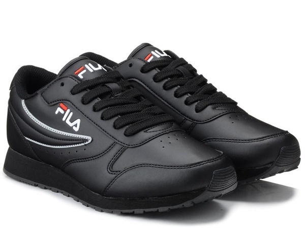 Buty sportowe damskie Fila Orbit Low Wmn czarne niskie