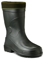 Kalosze męskie ocieplane piankowe lekkie zimowe Lemigo Wader zielone