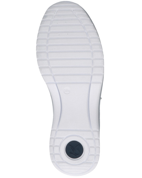  Buty skórzane damskie białe sneakersy na haluksy Caprice 23718 wygodne