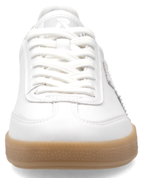 Buty damskie Rieker W2200-80 białe skórzane sneakersy półbuty sportowe