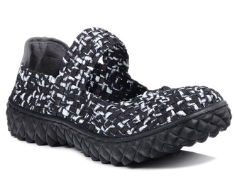 Buty sportowe damskie czarne Rock Spring Over elastyczne wsuwane lekkie