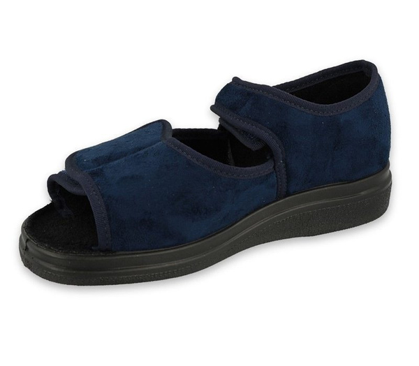 Sandały damskie zdrowotne na szeroką stopę cukrzycową Dr Orto 989D004