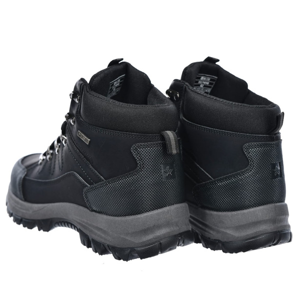 Buty męskie sportowe zimowe czarne Big Star SS174048 za kostkę