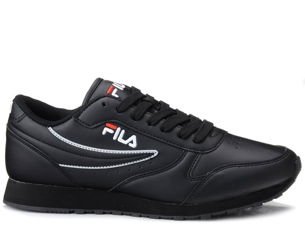 Buty sportowe damskie Fila Orbit Low Wmn czarne niskie