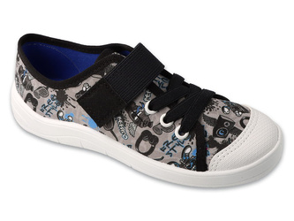 Trampki tenisówki dziecięce chłopięce na rzepy Befado 351Y041 do szkoły