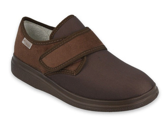 Buty męskie profilaktyczne na haluksy Dr Orto 036M008 zdrowotne na rzepy