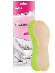 Żelowe wkładki do butów na obcasie damskie Kaps Balletina