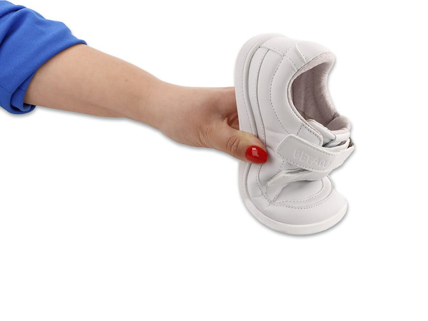 Buty sportowe barefoot Befado 004X002 dziecięce skórzana wkładka na rzep