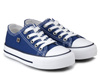 Trampki tenisówki Big Star FF374202 dziecięce granatowe sznurowane