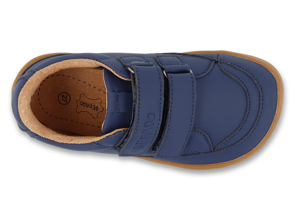 Buty sportowe barefoot Befado 004Y004 dziecięce skórzana wkładka na rzep