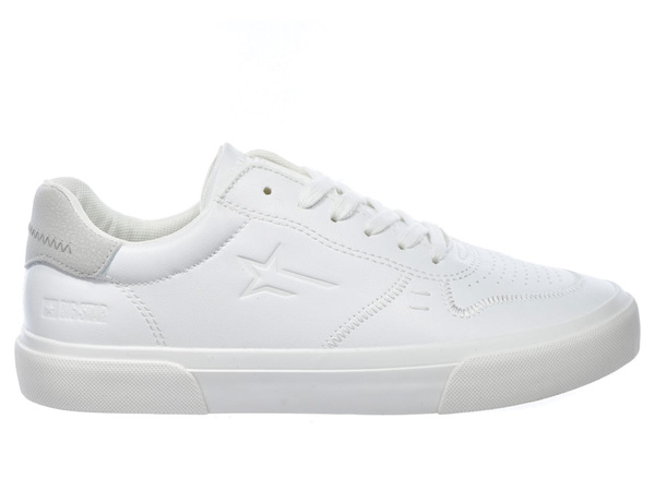 Buty męskie sportowe całe białe Big Star RR174332 sneakersy sznurowane