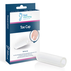 Żelowa osłonka na palec kapturek rurka na odciski Foot Morning Toe Cap