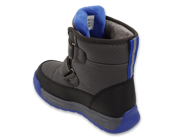 Śniegowce dziecięce chłopięce Befado 169X038 buty zimowe ocieplane rzepy