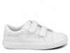 Buty dziecięce trampki Big Star na rzepy ekoskóra białe niskie NN374007