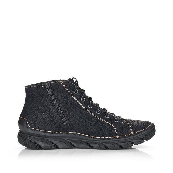 Botki damskie zimowe ocieplane Rieker 55048-00 