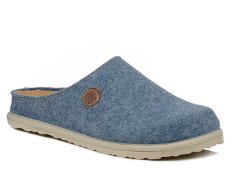 Kapcie damskie ciepłe filcowe Inblu CS-47 pantofle domowe zakryte palce