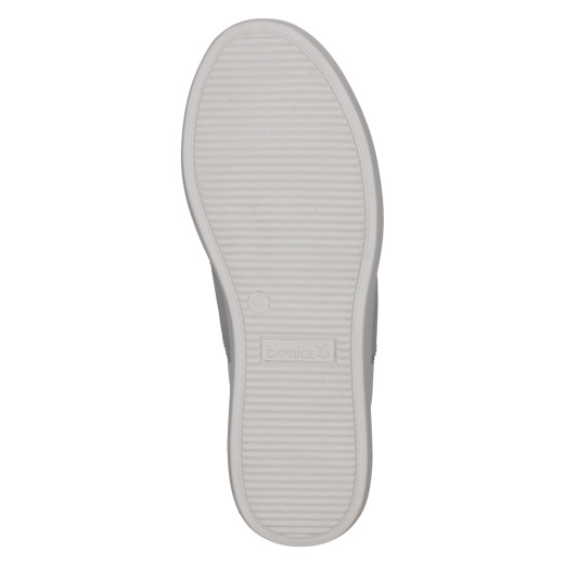 Buty damskie sneakersy sportowe białe Caprice 23705 skóra sznurowane