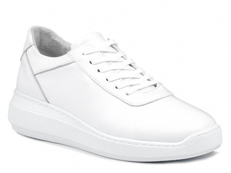 Buty damskie sneakersy białe skórzane sportowe T.Sokolski W22-388
