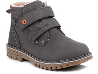 Buty dziecięce zimowe ocieplane trapery chłopięce rzepy Wojtyłko Z23015