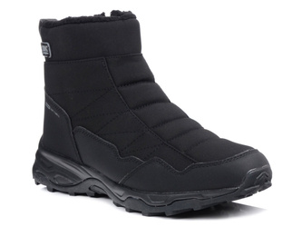Buty zimowe męskie śniegowce ocieplane za kostkę impregnowane DK 24250