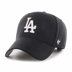 Czapka z daszkiem czarna z białym logo 47 Brand MVP LA Los Angeles Dodgers