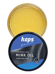 Pasta olejowa impregnująca do butów do skór Kaps Mink Oil 100 ml