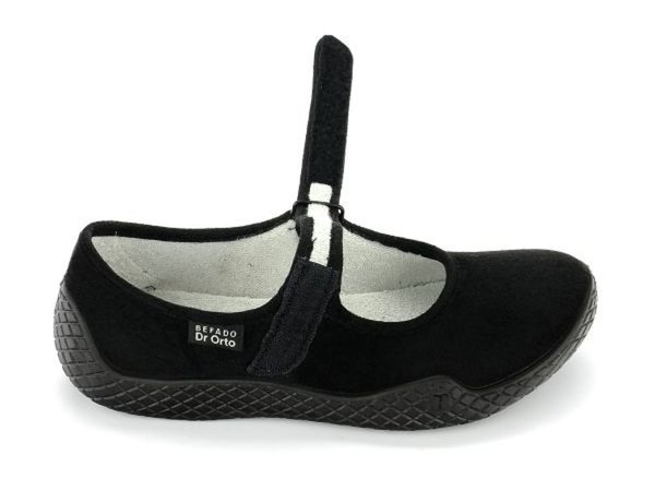 Baleriny buty damskie profilaktyczne zdrowotne czarne Dr Orto 197D002
