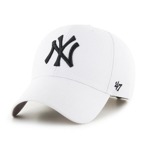 Biała czapka z daszkiem '47 Brand Yankees MVP
