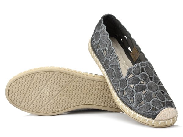 Buty espadryle damskie NEWS 4503 wsuwane