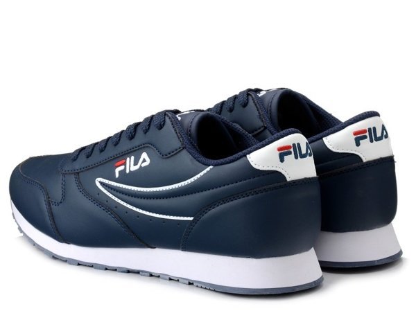 Buty męskie sportowe oryginalne Fila Orbit Low granatowe ekoskóra