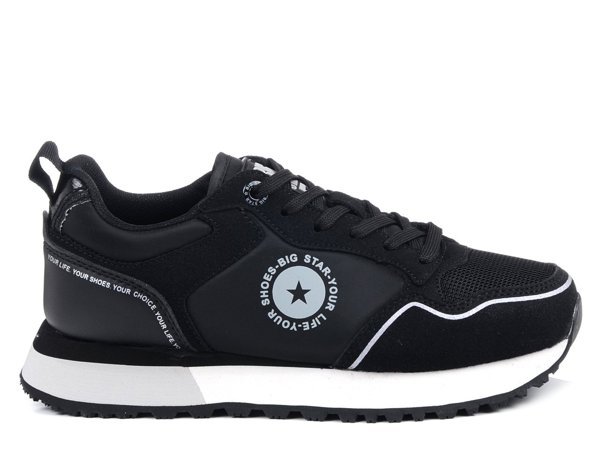 Buty sportowe damskie czarne Big Star LL274541