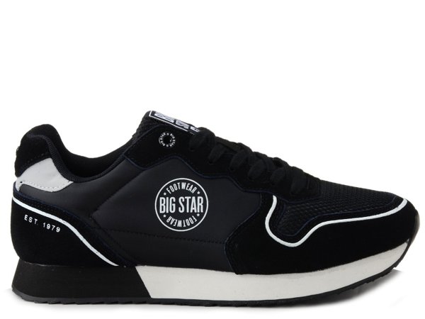 Buty sportowe męskie  BIG STAR JJ174140 czarne 