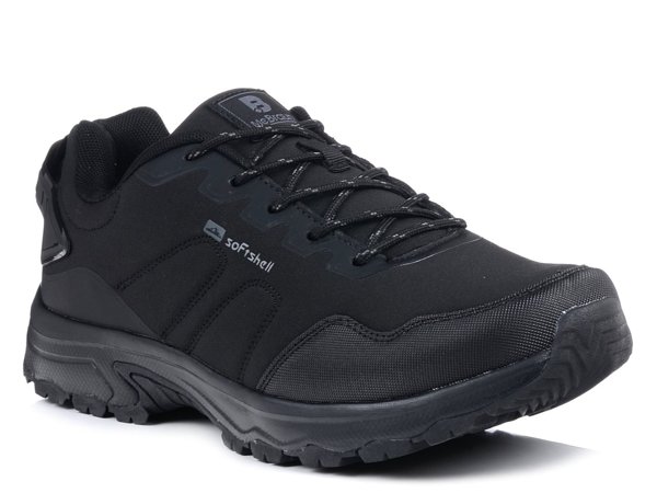 Buty trekkingowe męskie czarne McBraun 5340