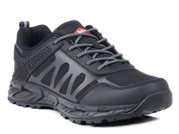 Buty trekkingowe męskie czarne impregnowane sznurowane Lee Cooper 2400M