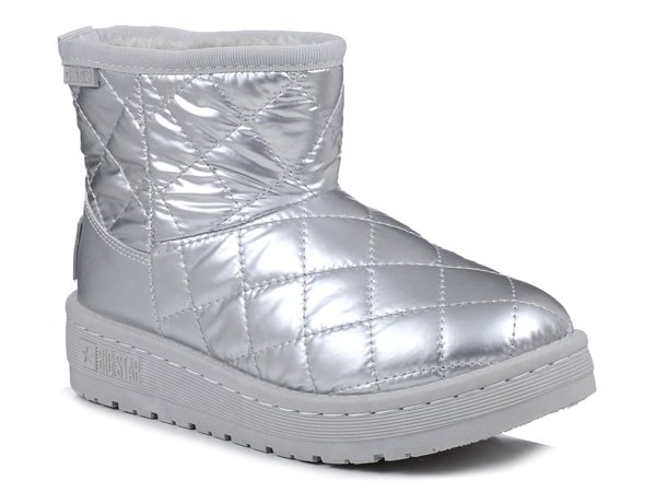 Buty zimowe dziecięce śniegowce ocieplane dziewczęce Big Star KK374241