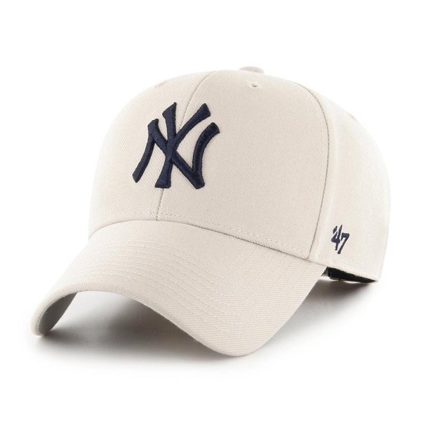 Czapka z daszkiem beżowa '47 Brand MVP Yankees