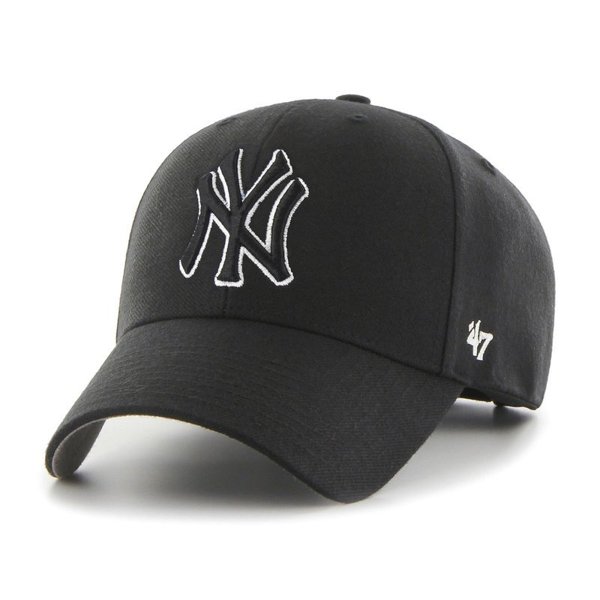 Czapka z daszkiem czarna 47 Brand Yankees MVP