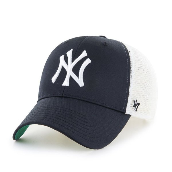 Czapka z daszkiem czarna z siatką 47 Brand Yankees