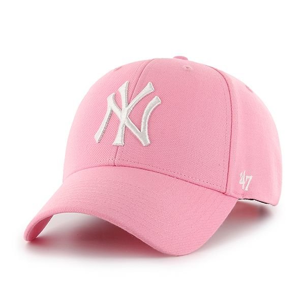 Czapka z daszkiem różowa damska 47 Brand Yankees