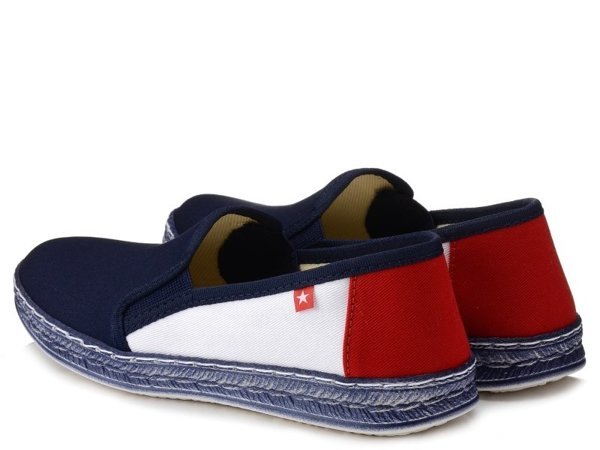 Espadryle damskie Big Star HH276008 Slip-On