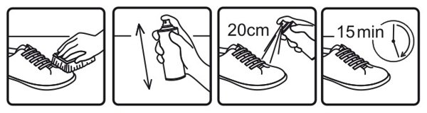 Impregnat wodoodporny w sprayu do odzieży butów Kaps Nano Protector 400 ml
