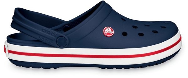 Klapki piankowe ogrodowe basenowe lekkie Crocs 11016 Navy