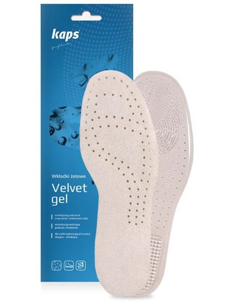Żelowe wkładki do butów amortyzujące Kaps Velvet Gel