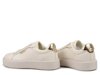 Buty damskie sneakersy Big Star NN274334 na platformie beżowe sznurowane