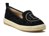 Espadryle damskie wsuwane S.BARSKI 33150 czarne